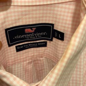 Vineyard vines slim fit whale shirt L